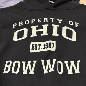 Ohio Bow Wow Kids Black Hoodie